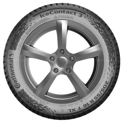Шина Continental IceContact 3 235/50 R19 103T XL FR зимняя шип - 1