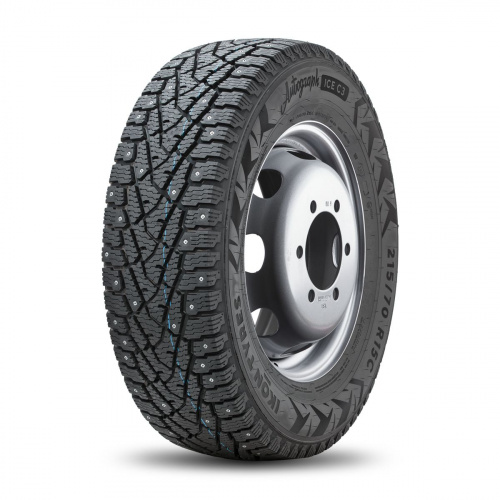Шина Ikon / Nokian Tyres Autograph Ice C3 195/70 R15C 104/102R зимняя шип - 1